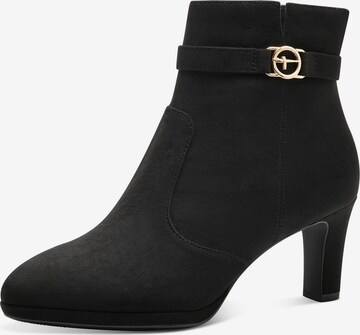 Bottines TAMARIS en noir : devant