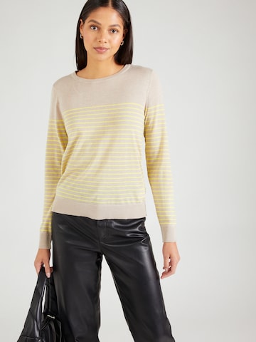 Pull-over 'ABELLA' VILA en beige