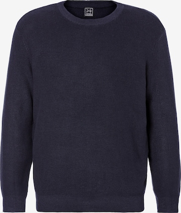 JOHN DEVIN Sweater in Blue: front