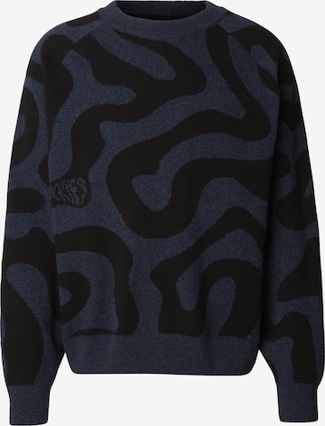 Pockies Sweter 'Swirl' w kolorze niebieski: przód