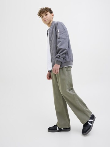 Jack & Jones Junior Vrečasti Hlače 'JPSTAlex' | zelena barva