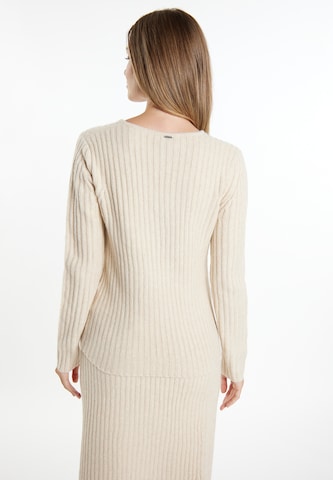 DreiMaster Klassik Sweater 'Ledkin' in Beige