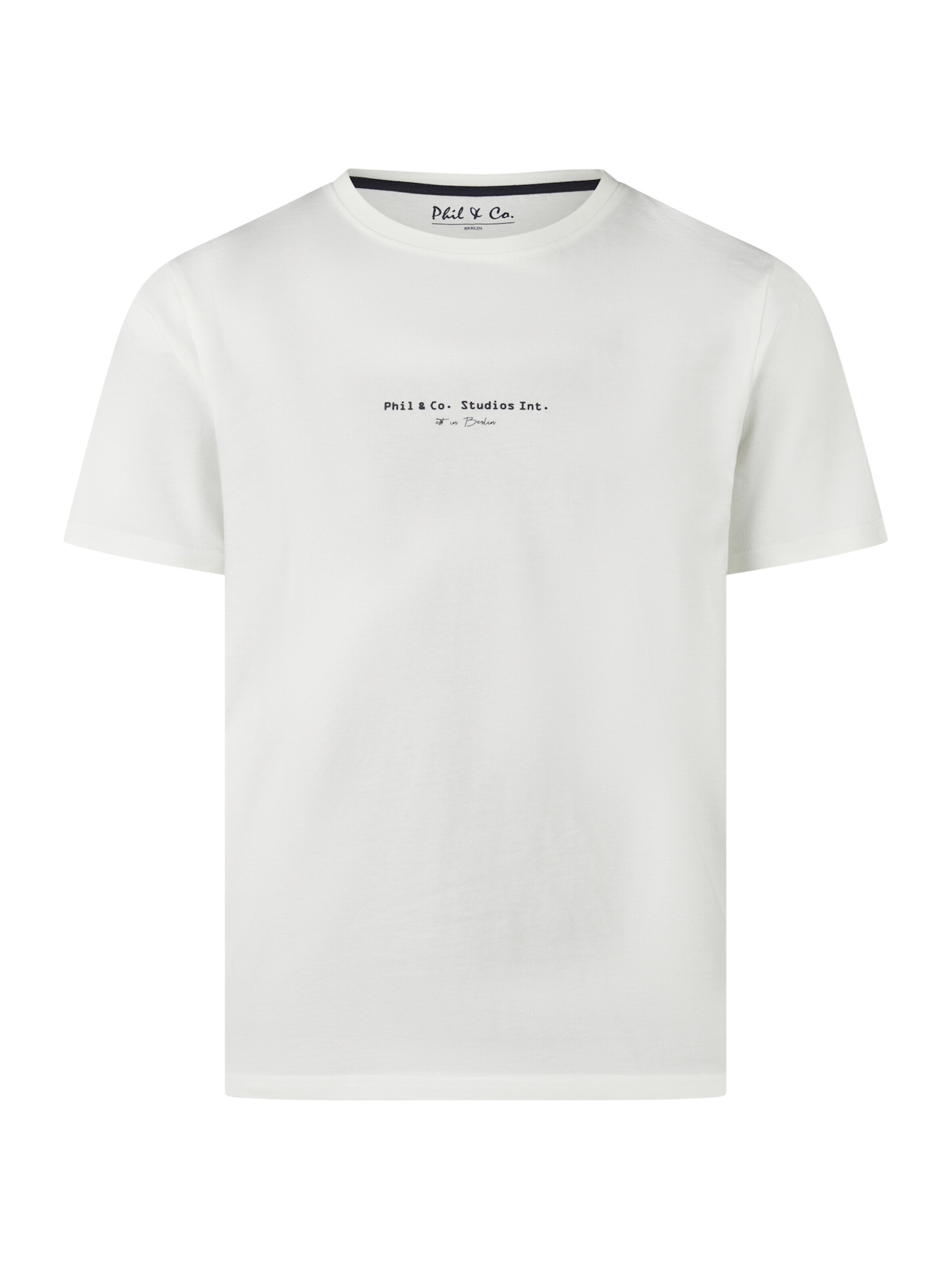 Phil & Co. Berlin Pajama short 'Phil & Co Heren Shortama Korte Pyjama Set' in White