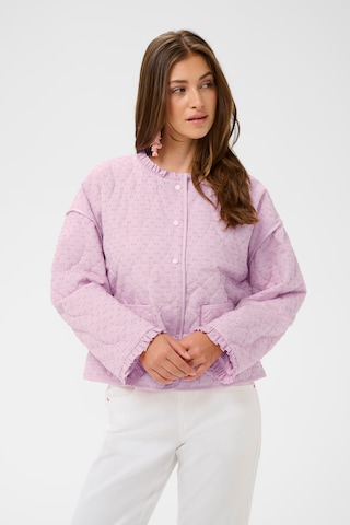 Veste mi-saison 'CRLummi' Cream en rose : devant