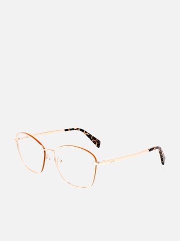 Lunettes de soleil 'Liu Jo LJ2173 Blush gold 55/16/140 WOMAN Eyewear Frame' Liu Jo en or : devant