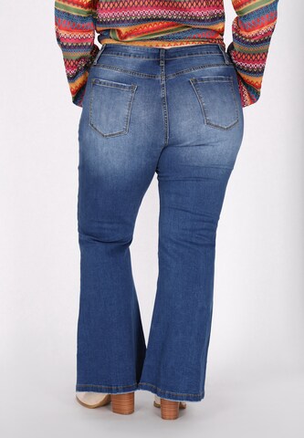 IZIA - Bootcut Calças de ganga em azul