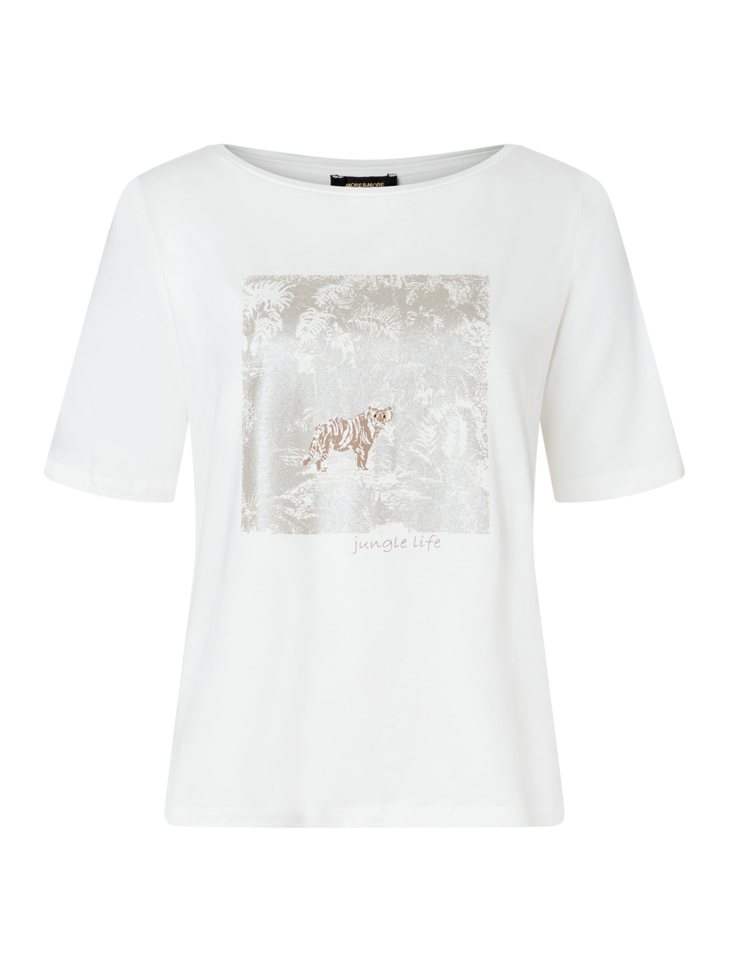 MORE & MORE Póló - fehér: elől