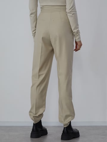 Regular Pantalon à pince 'Sienna' LeGer Premium en beige