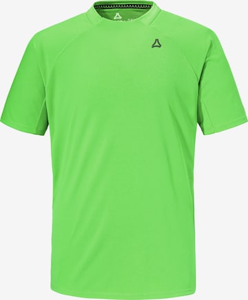 T-Shirt fonctionnel 'Enixa' Schöffel en vert : devant