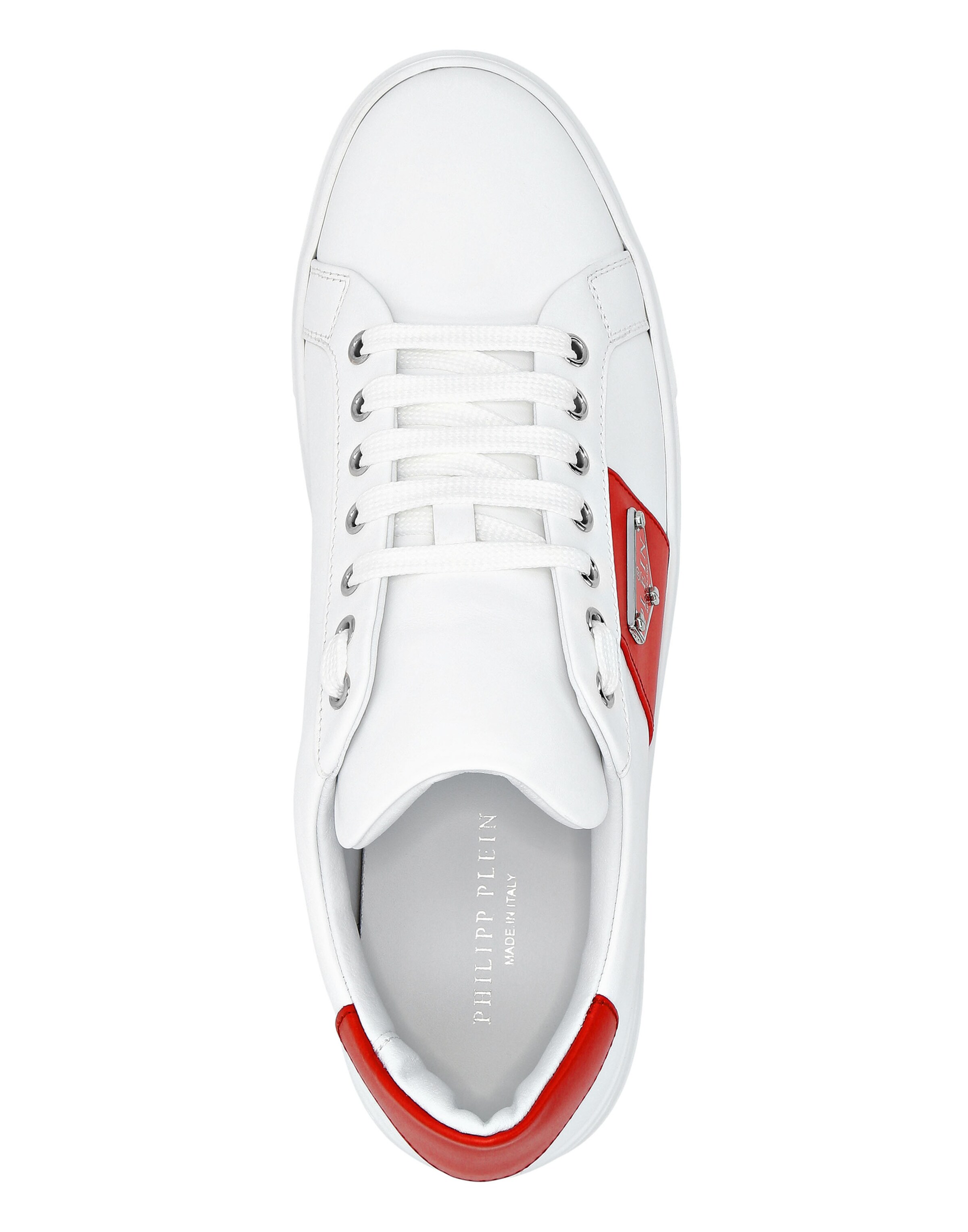 Philipp Plein - Sapatilhas baixas em branco