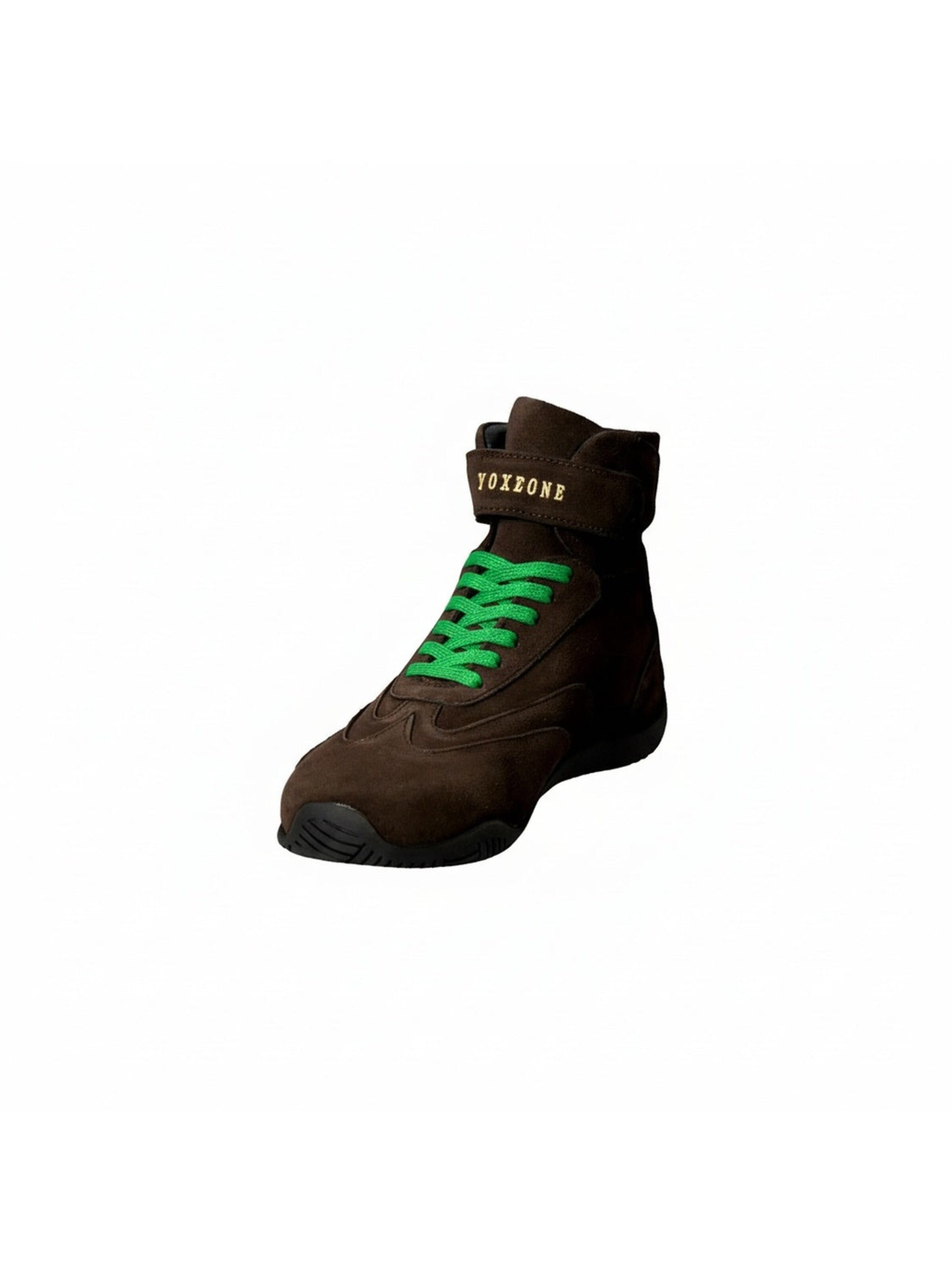 Yoxeone - Zapatillas deportivas altas en marrón