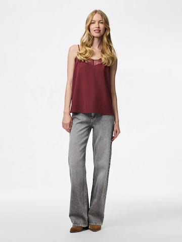 PIECES Blouse 'PCTIFFANY' in Red
