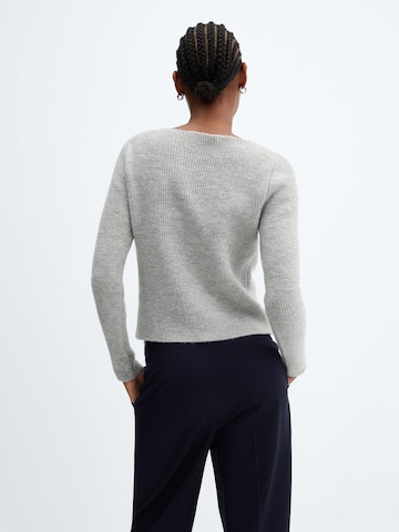 MANGO Sweater 'ROSA' in Grey