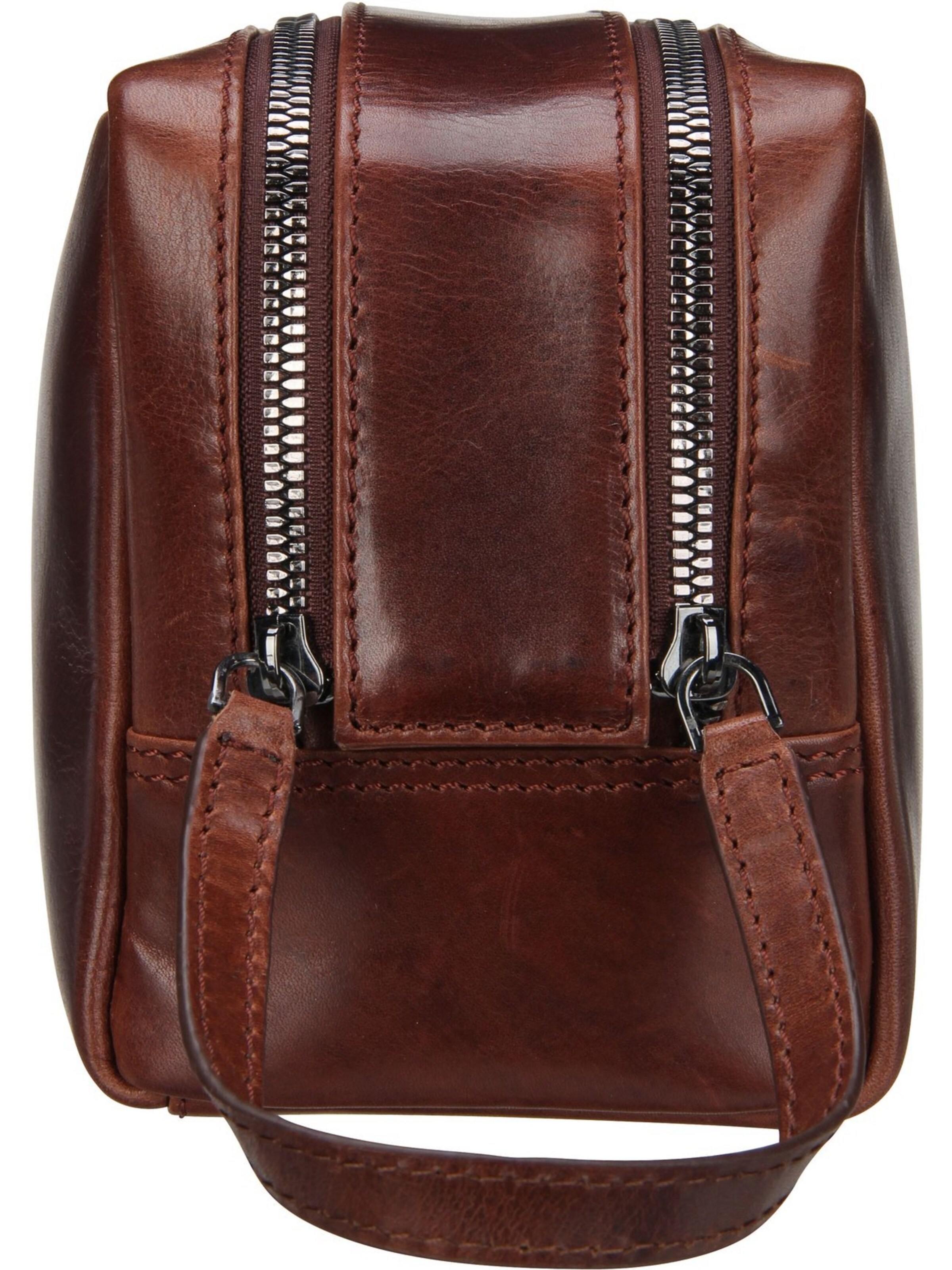 bugatti Toiletry Bag 'Romano 4014' in Brown