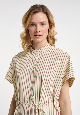 DreiMaster Maritim - Vestido camisero en amarillo