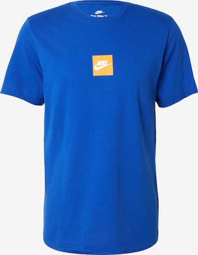 XS dydžio Marškinėliai 'STD JDI' iš Nike Sportswear, spalva – mėlyna / balta, Prekių apžvalga