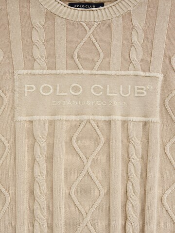 Polo Club Sweater in Beige