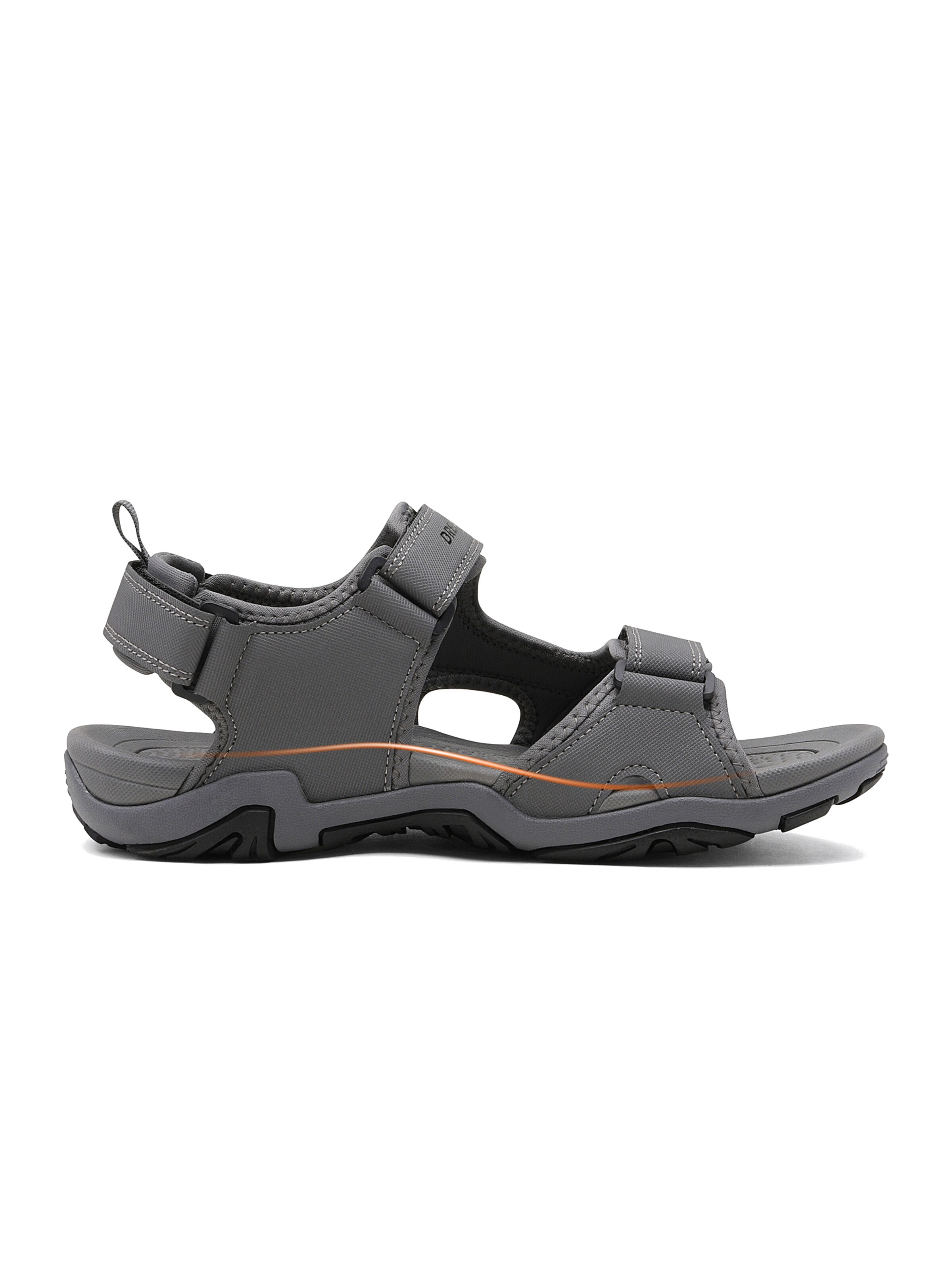 Dream Pairs Wandelsandalen 'DREAM PAIRS Sandalen Herren Outdoor Sommer Bequeme' in Grijs