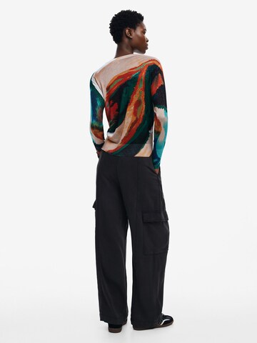 Pull-over Desigual en mélange de couleurs