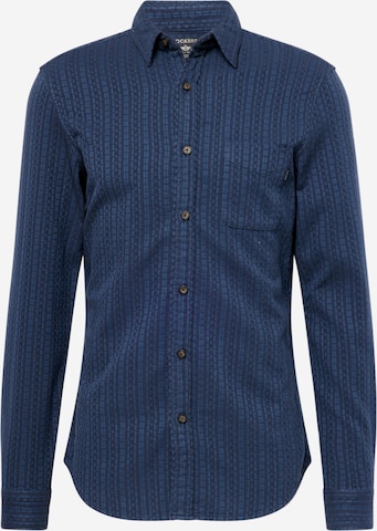 Chemise Dockers en bleu : devant