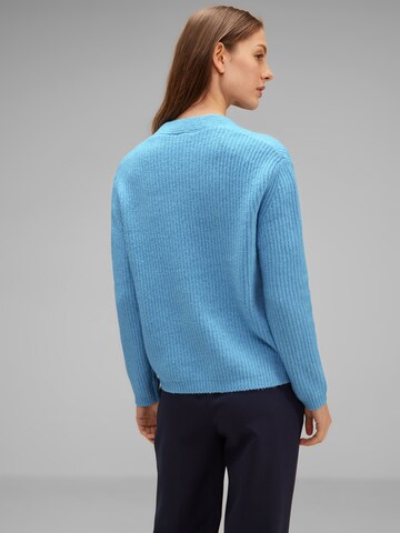 STREET ONE Pullover in Blau