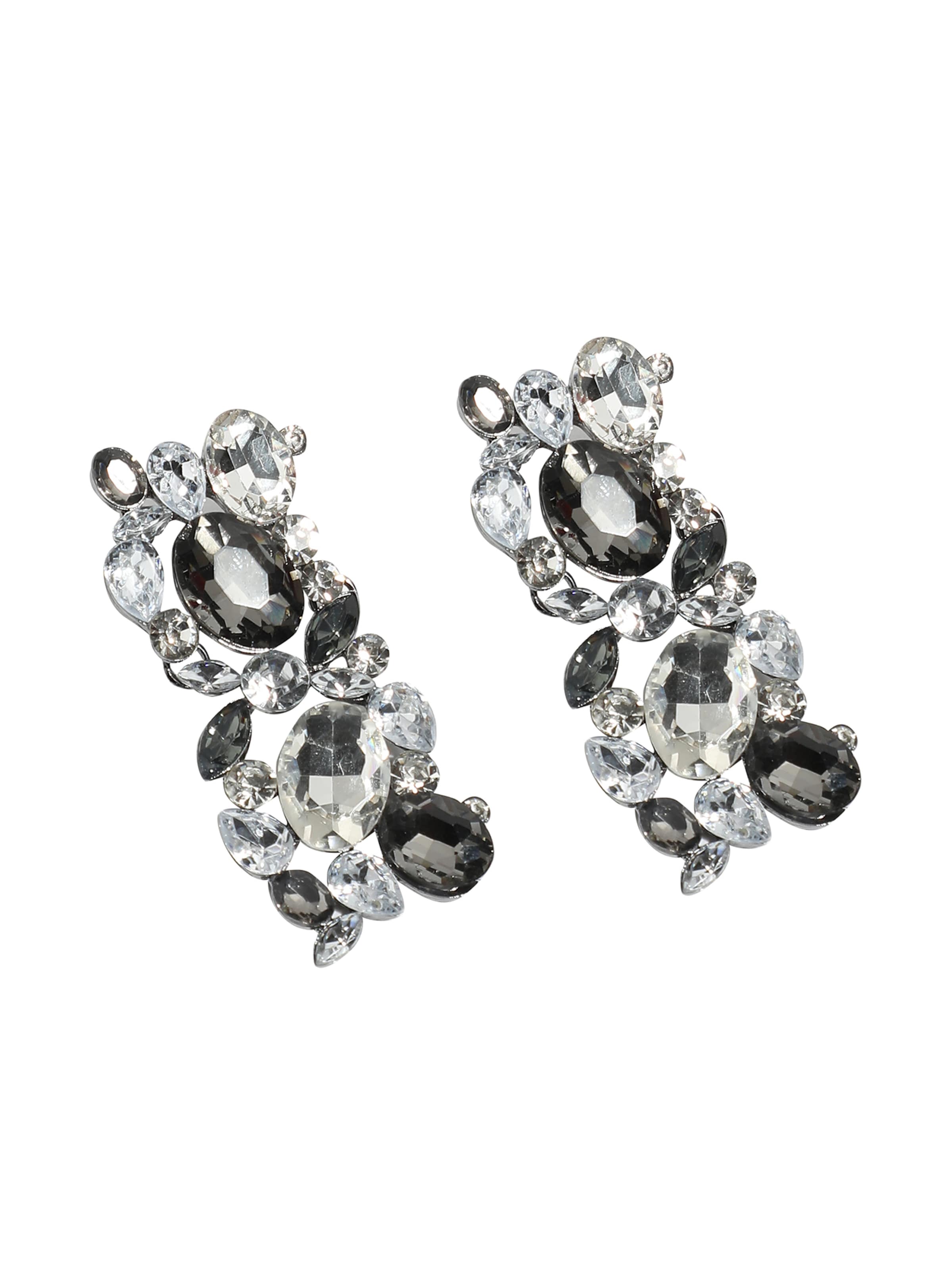 SOHI Uhani | srebrna barva: sprednja stran