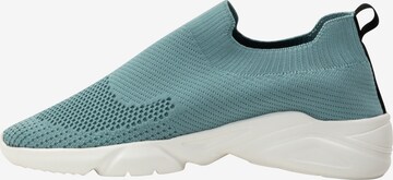 DreiMaster Maritim Спортни обувки Slip On в зелено: отпред