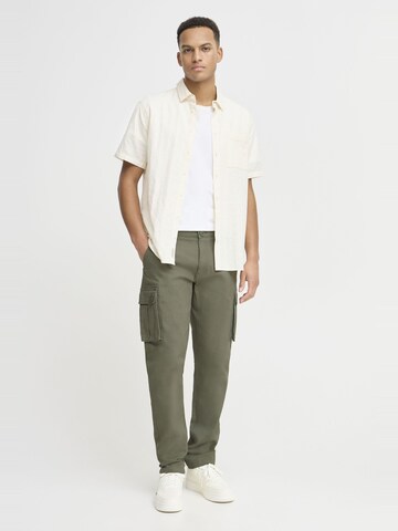 BLEND Regular Cargo trousers ' KALLEN ' in Green