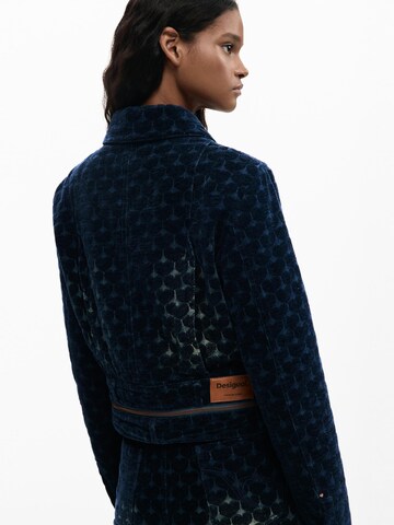 Desigual Prechodná bunda - Modrá