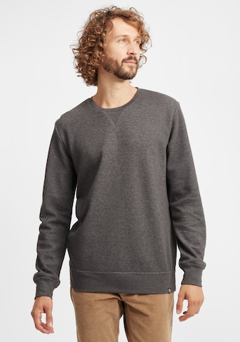 !Solid Sweatshirt 'Temet' in Grey: front