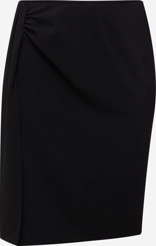 Guido Maria Kretschmer Curvy Skirt 'Lilia' in Black: front