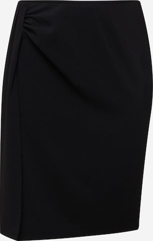 Guido Maria Kretschmer Curvy Skirt 'Lilia' in Black: front
