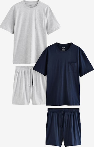 mėlyna Next Trumpa pižama: priekis