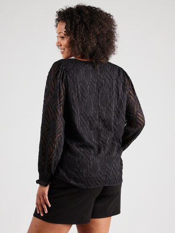 EVOKED Blouse 'VITUTTA' in Zwart