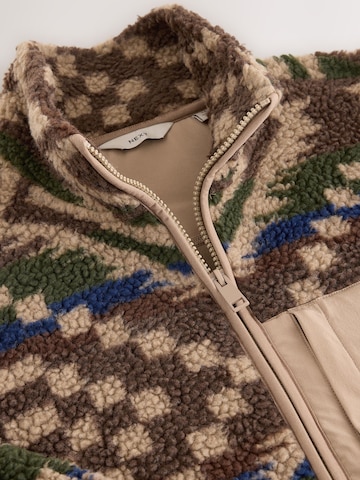 brūns Next Flīsa jaka