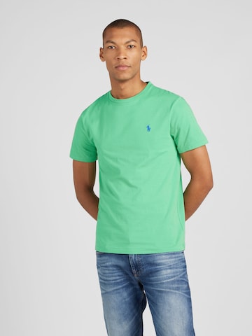 zaļš Polo Ralph Lauren Standarta piegriezums T-Krekls: no priekšpuses