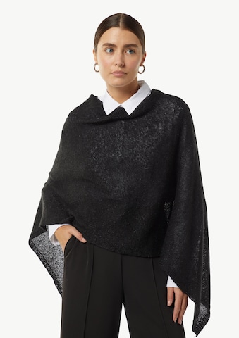 COMMA Cape in Zwart: voorkant