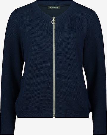 Veste de survêtement Betty Barclay en bleu : devant