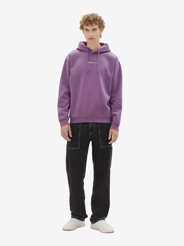 Sweat-shirt TOM TAILOR DENIM en violet