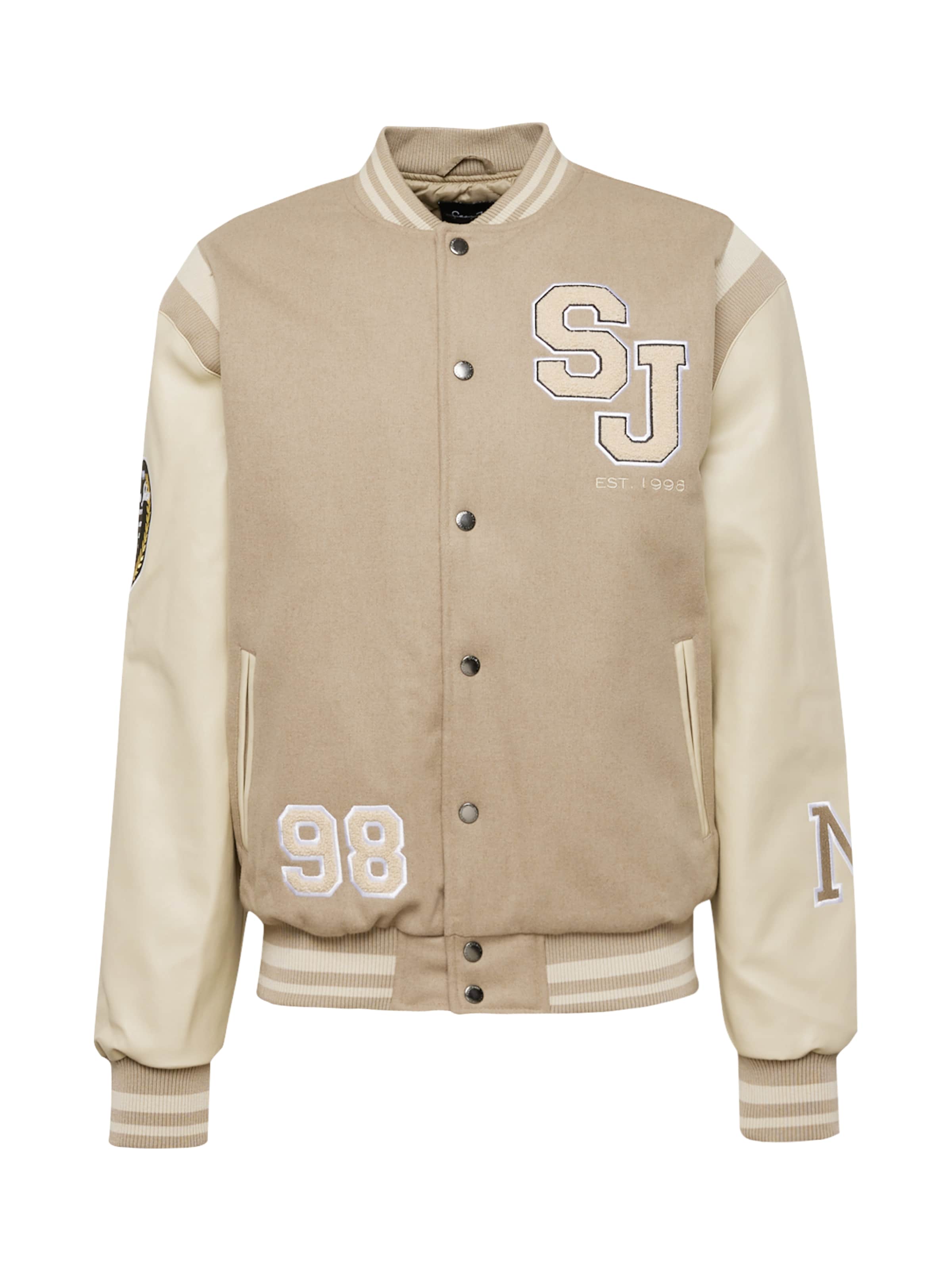 Sean John Between-Season Jacket in Beige: front