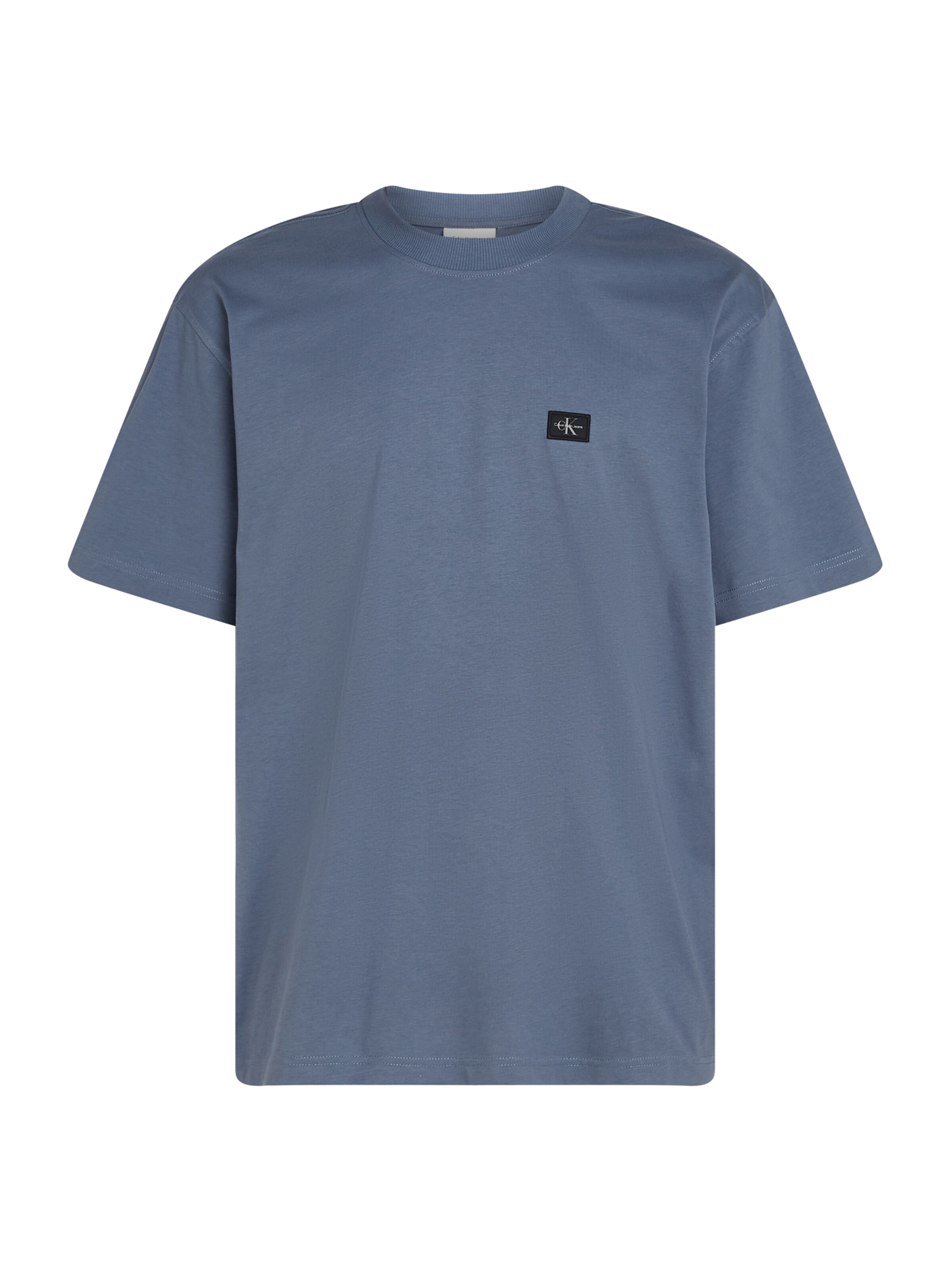 Tricou de la Calvin Klein Jeans pe gri: față