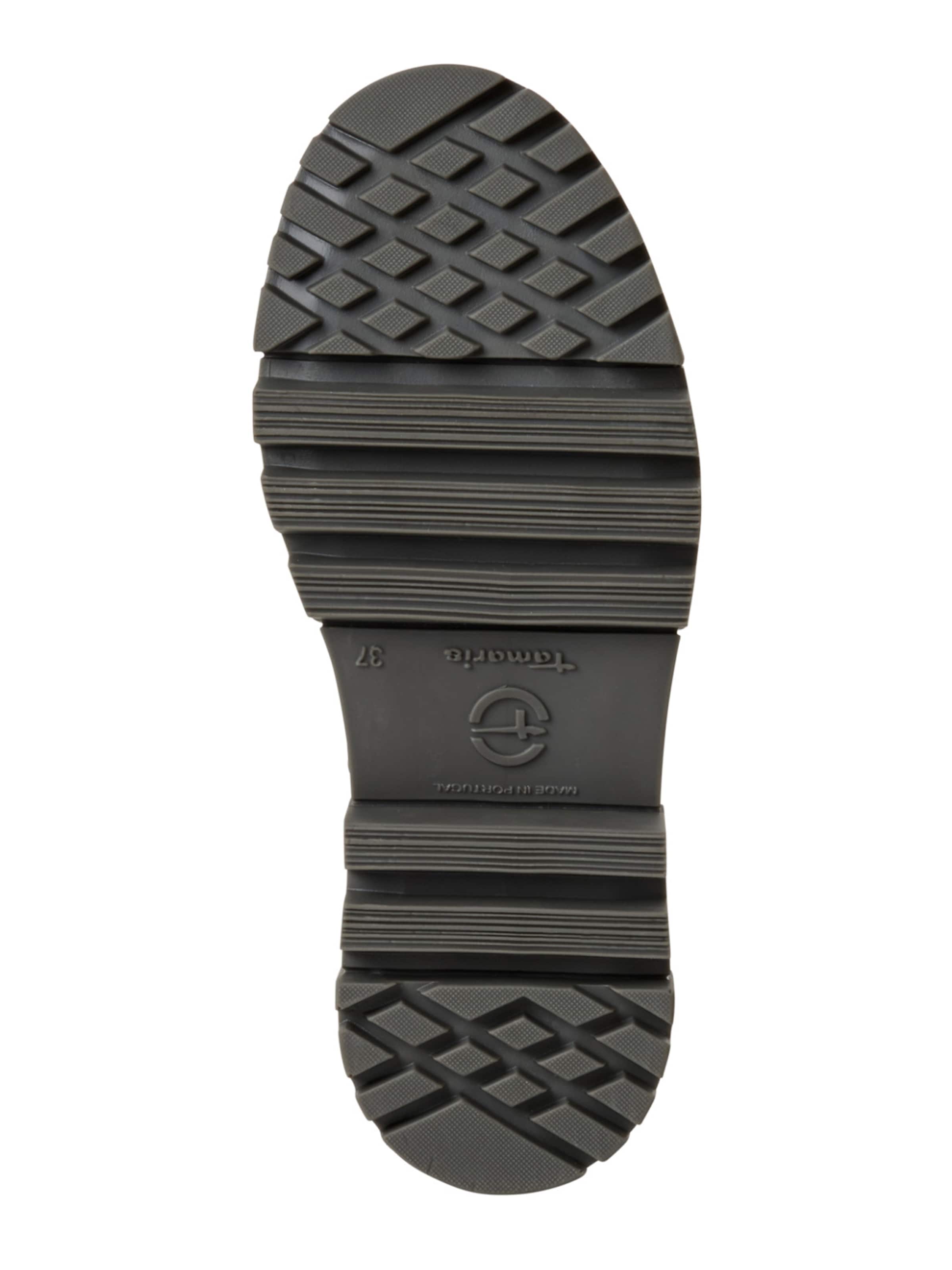 Tamaris Lace-Up Ankle Boots in Grey