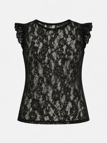 Alexa Dash Top in Schwarz