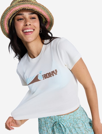 ROXY Shirt 'Beach Love' in White: front