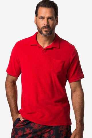 JP1880 Shirt in Rood: voorkant