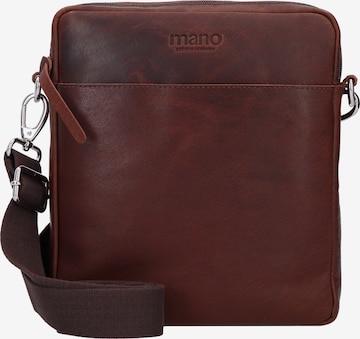 mano Crossbody Bag 'Don Paolo' in Brown: front
