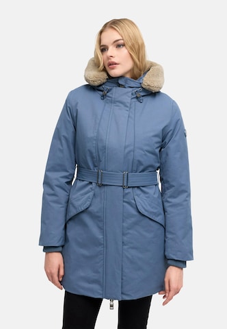 Cappotto invernale 'Calistaa 16' di MARIKOO in blu: frontale