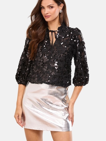 Lipsy Blúzka - Čierna: predná strana