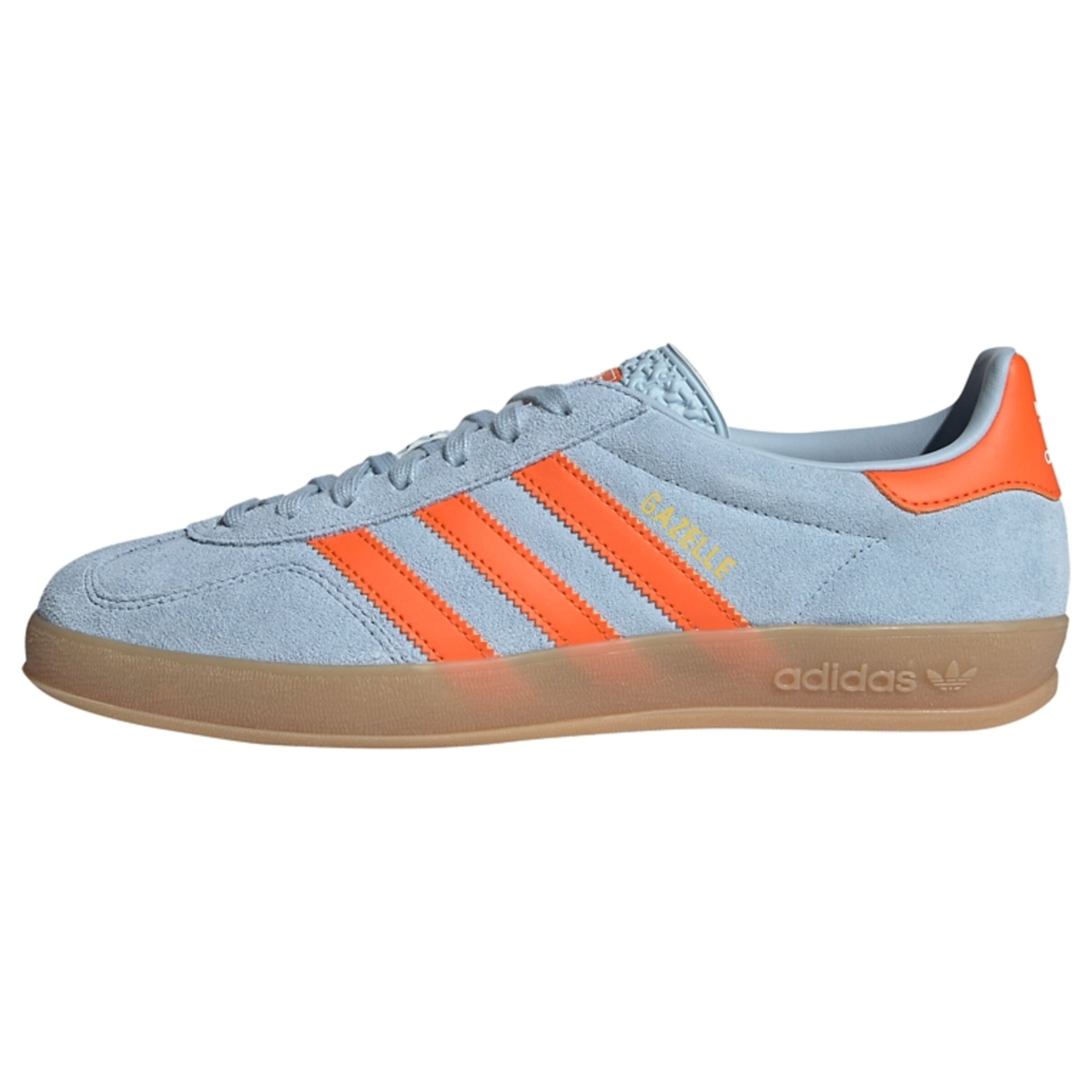Baskets basses 'Gazelle Indoor' ADIDAS ORIGINALS en bleu : devant