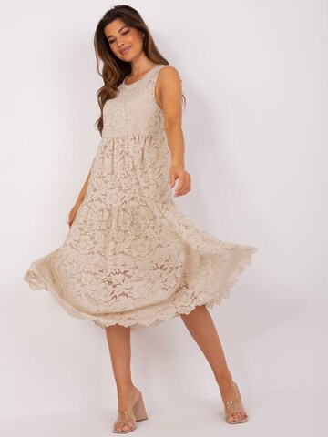 Madnezz House Kleid '8246.37X' in Beige: Vorderseite